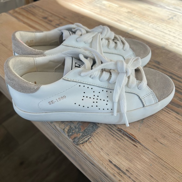 Sam Edelman Girls Aubrie Mini Sneakers, White, Little Kids 12 M Youth - Picture 4 of 13